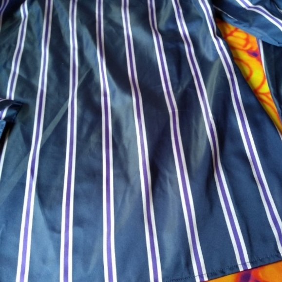 ‼️THRIFT STORE ALERT MAKE OFFER Banana Republic Top Asymmetrical Striped Shirt - Picture 7 of 8